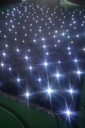 2*3M LED Tri Star Curtain