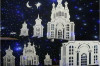 BW STARCLOTH,LED twinkling drape,LED star backdrop