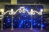 BW STARCLOTH,LED twinkling drape,LED star backdrop
