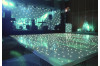 Wedding backdrop Single Color White LED Star Curtain