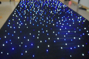 3*6M Mixing Color BW LED Star Curtain