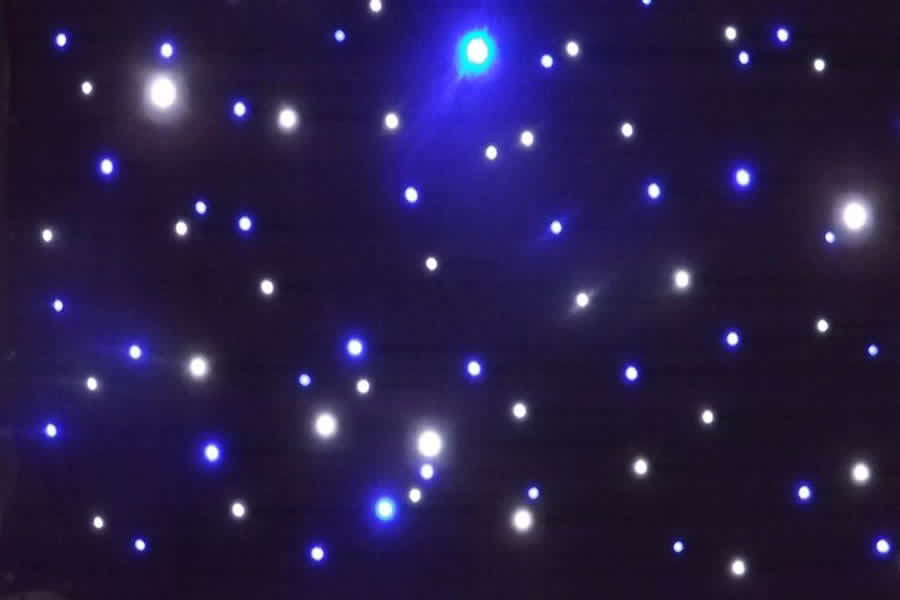 BW STARCLOTH,LED twinkling drape,LED star backdrop