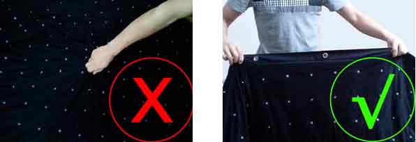 led twinkling backdrop